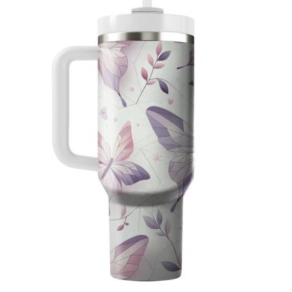 Elegant Butterfly Pattern  Tumblers For Gifts