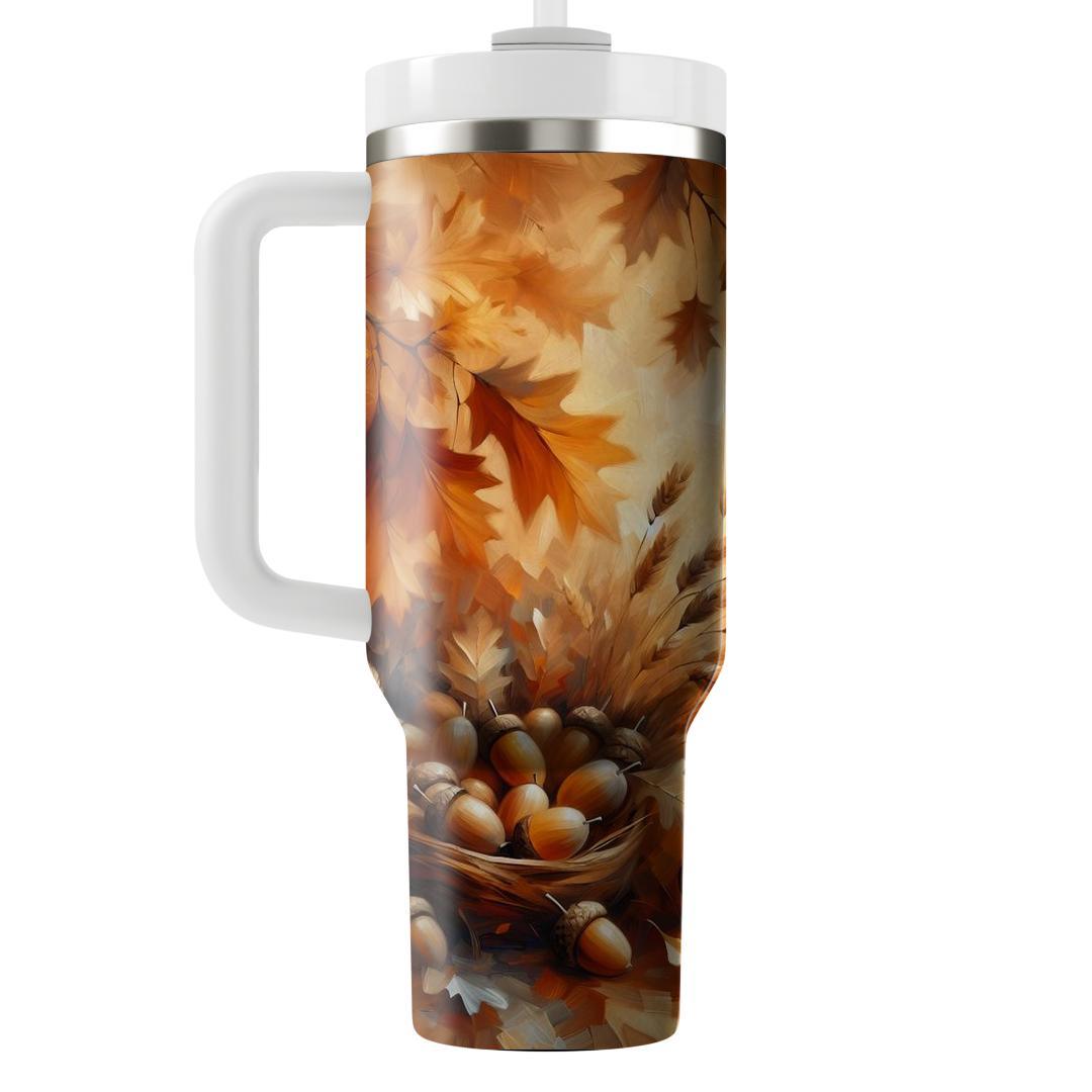 Glimmers Of Hope - Thanksgiving Reflections  Personalized Tumblers