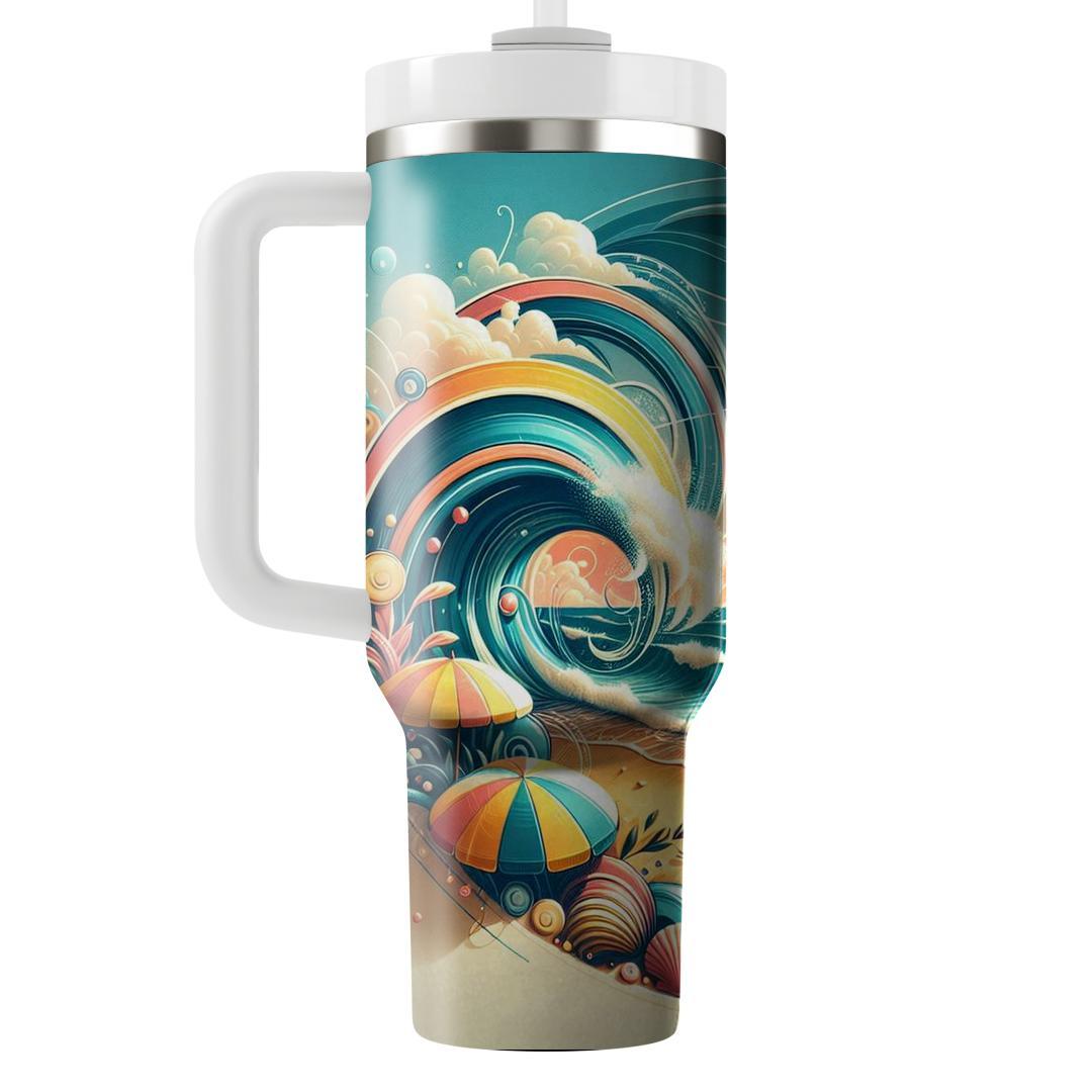 Summer Seaside Escape  Decorative Tumblers