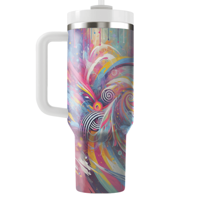 Enchanted Revelry - Holi Color Explosion  Decorative Tumblers