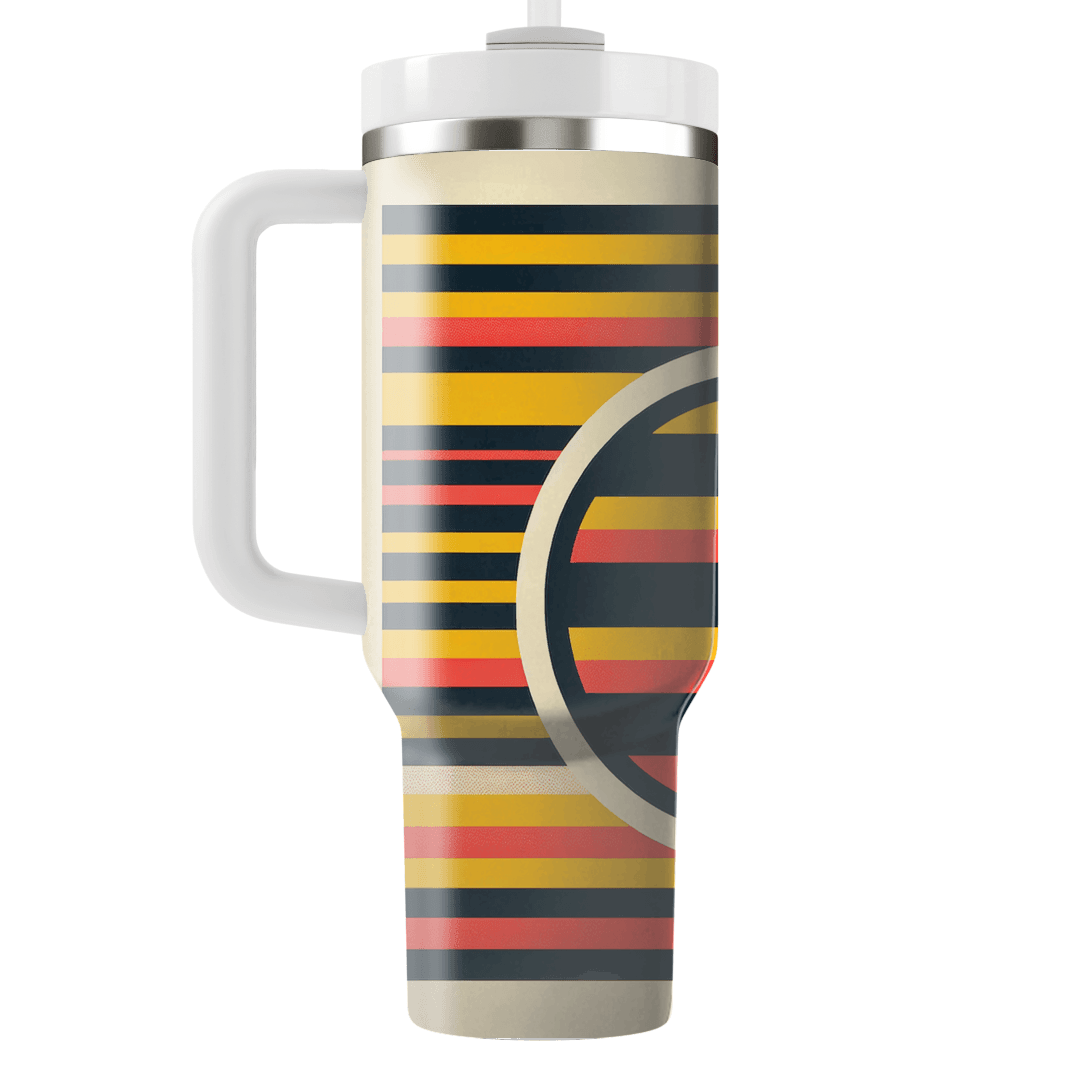 Stripes Of Rhythm  Custom Tumblers