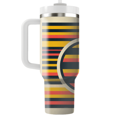 Stripes Of Rhythm  Custom Tumblers