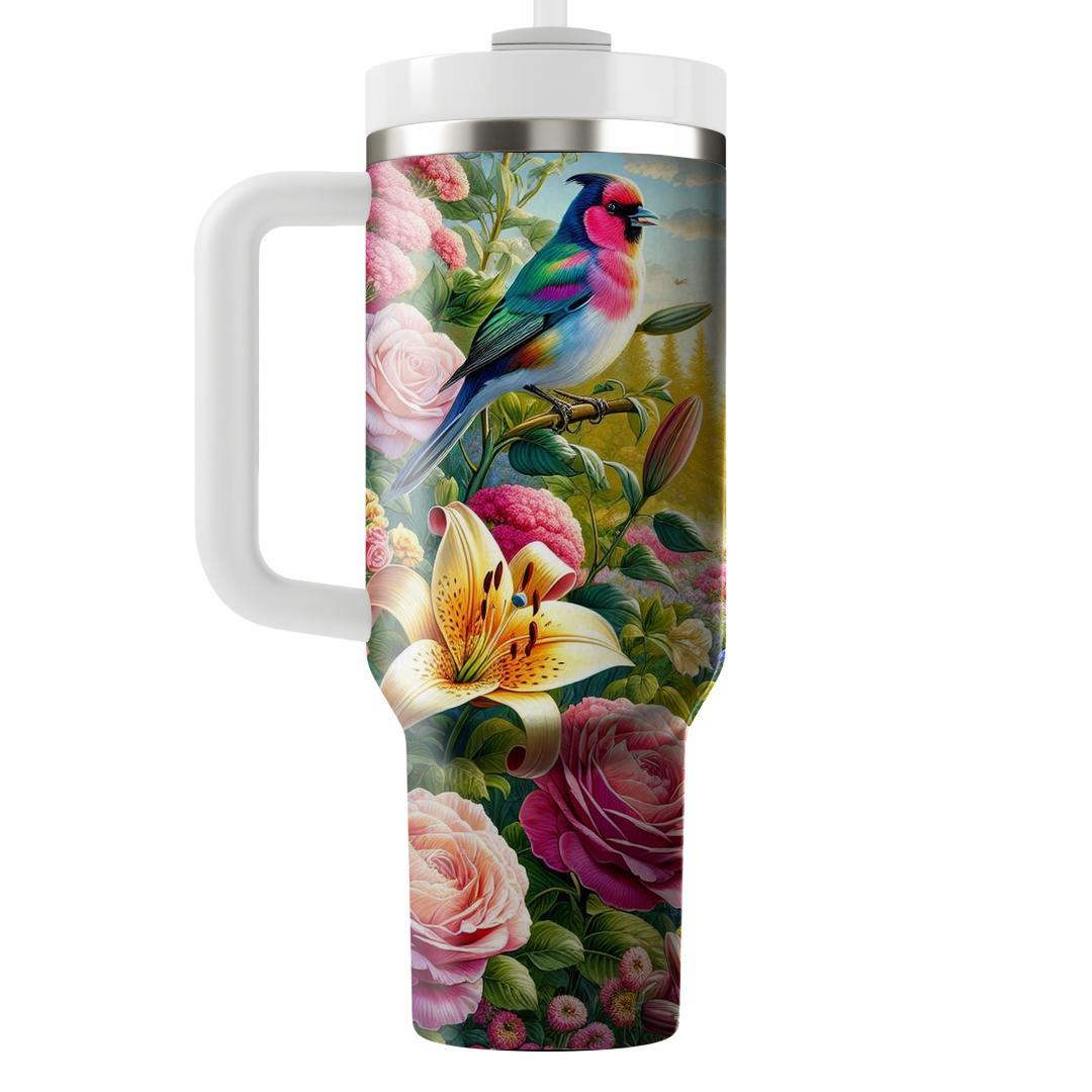 Garden Melody  Unique Tumblers