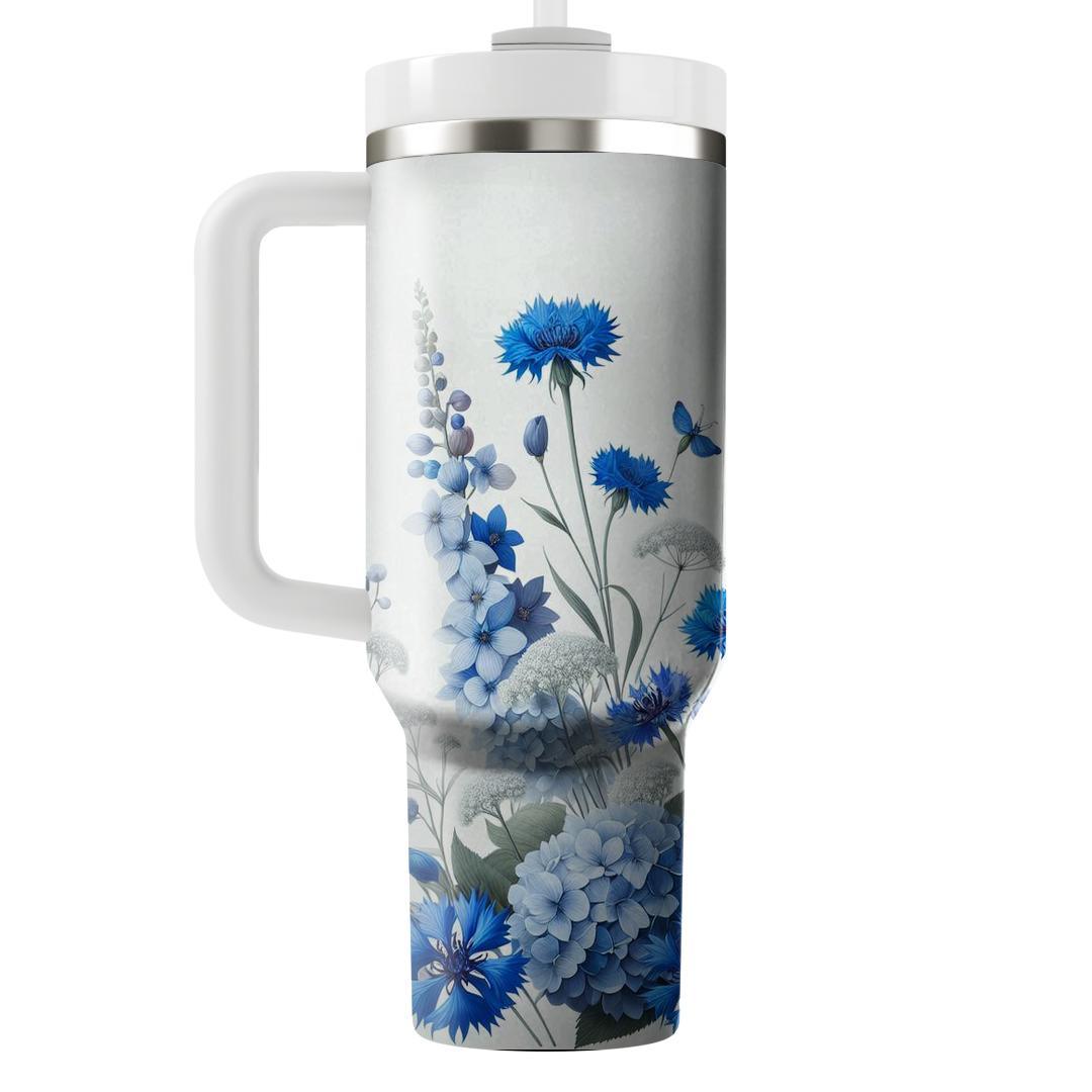 Rhapsody In Blue  Insulated Tumblers