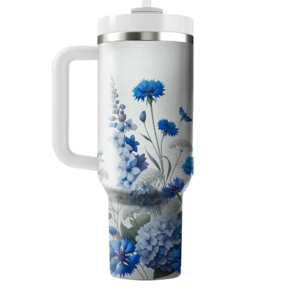Rhapsody In Blue  Insulated Tumblers