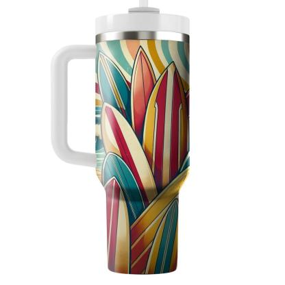 Summer Surfboard Fun  Tumbler Cups