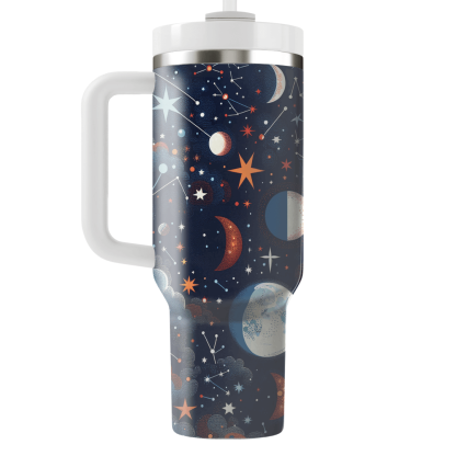 Celestial Night Sky  Custom Tumblers
