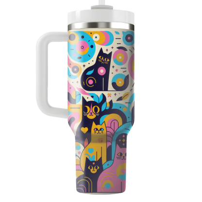 Charming Cat Vibes  Custom Tumblers