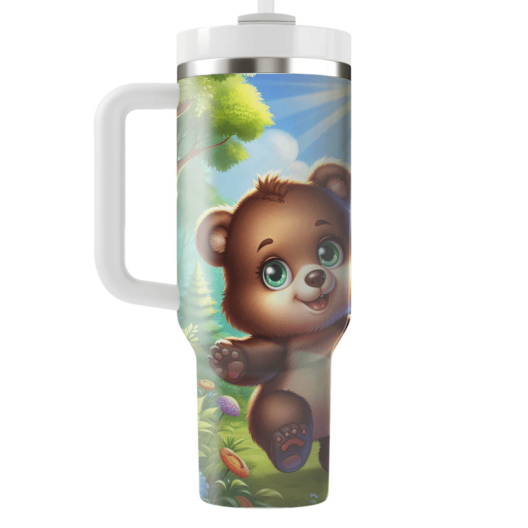Adventurous Bear Cubs  Decorative Tumblers