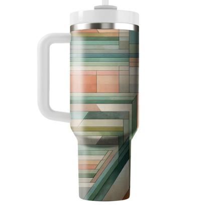 Artistic Watercolor Stripes  Tumblers For Gifts