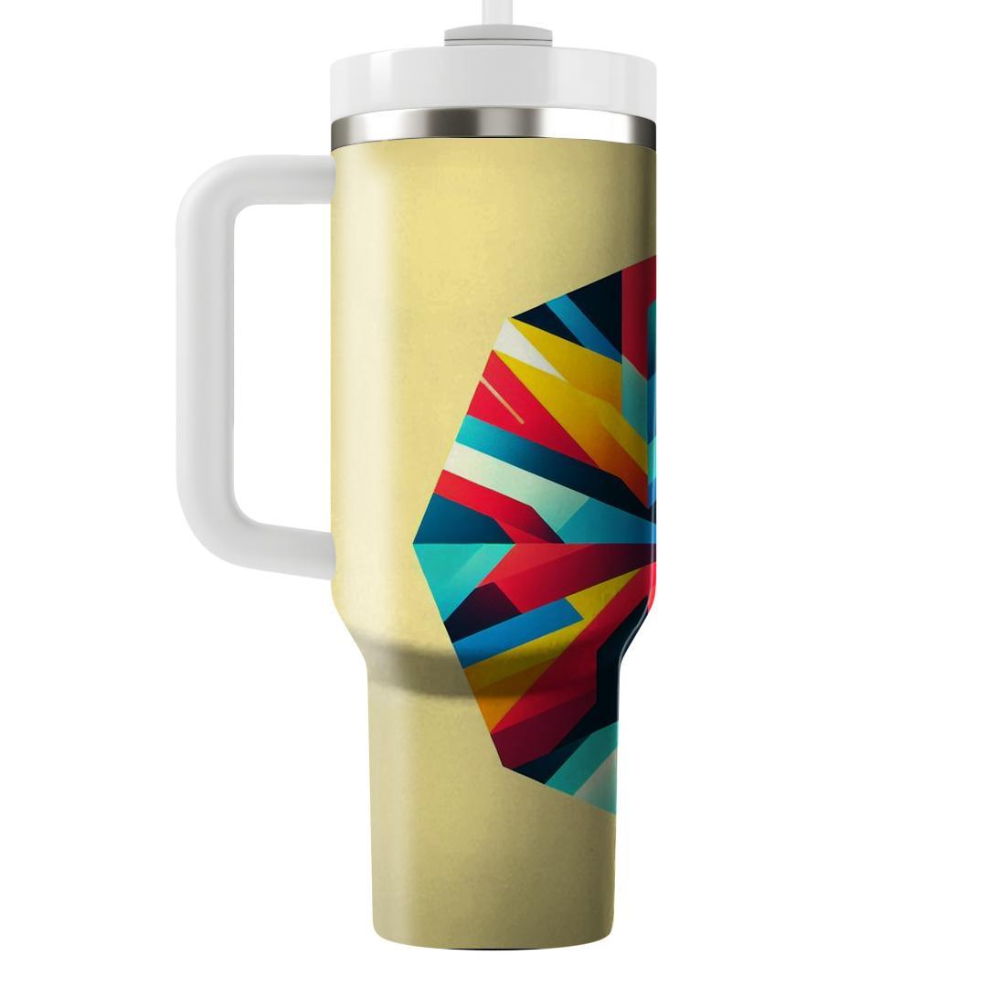 Artistic Prism Patterns  Travel Tumblers