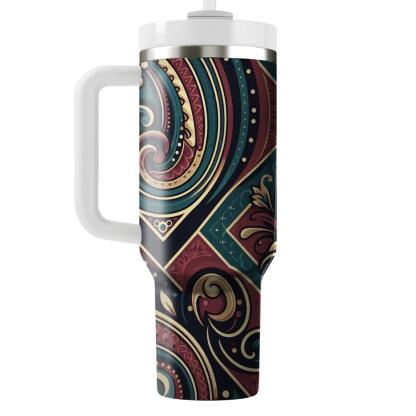 Chic Floral Paisley  Tumblers For Gifts