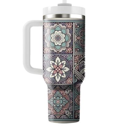 Paisley Pastel Delight  Travel Tumblers