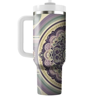 Peaceful Mandala Flow  Insulated Tumblers
