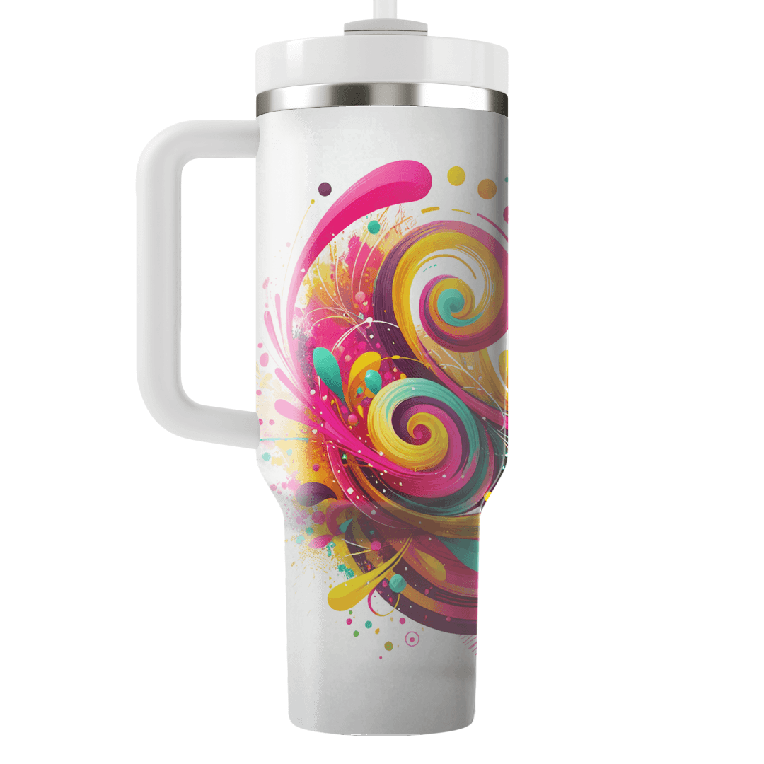 Lively Holi Harmony Tumblers With Lids