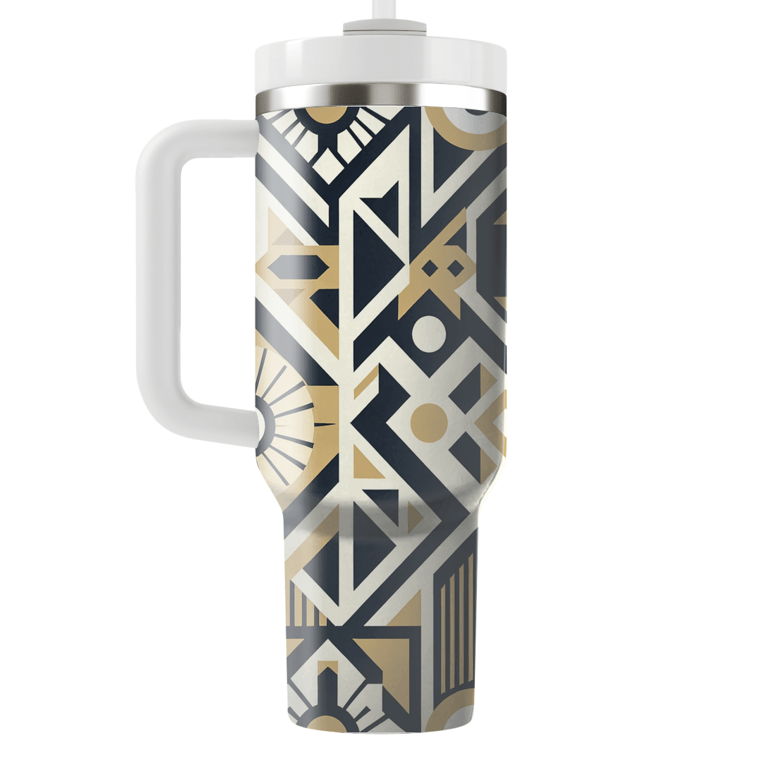 Art Deco Geometry  Custom Tumblers
