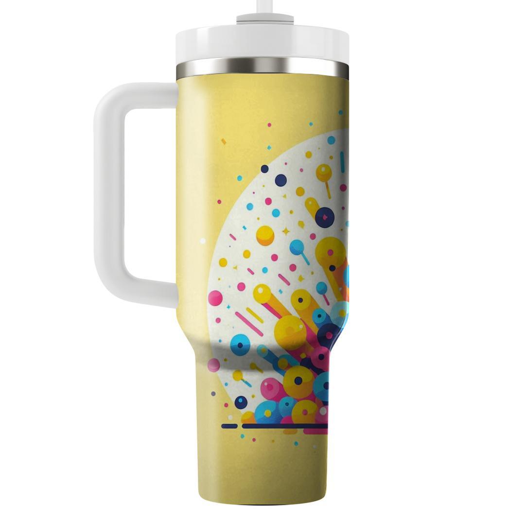 Cheerful Confetti  Tumblers With Lids