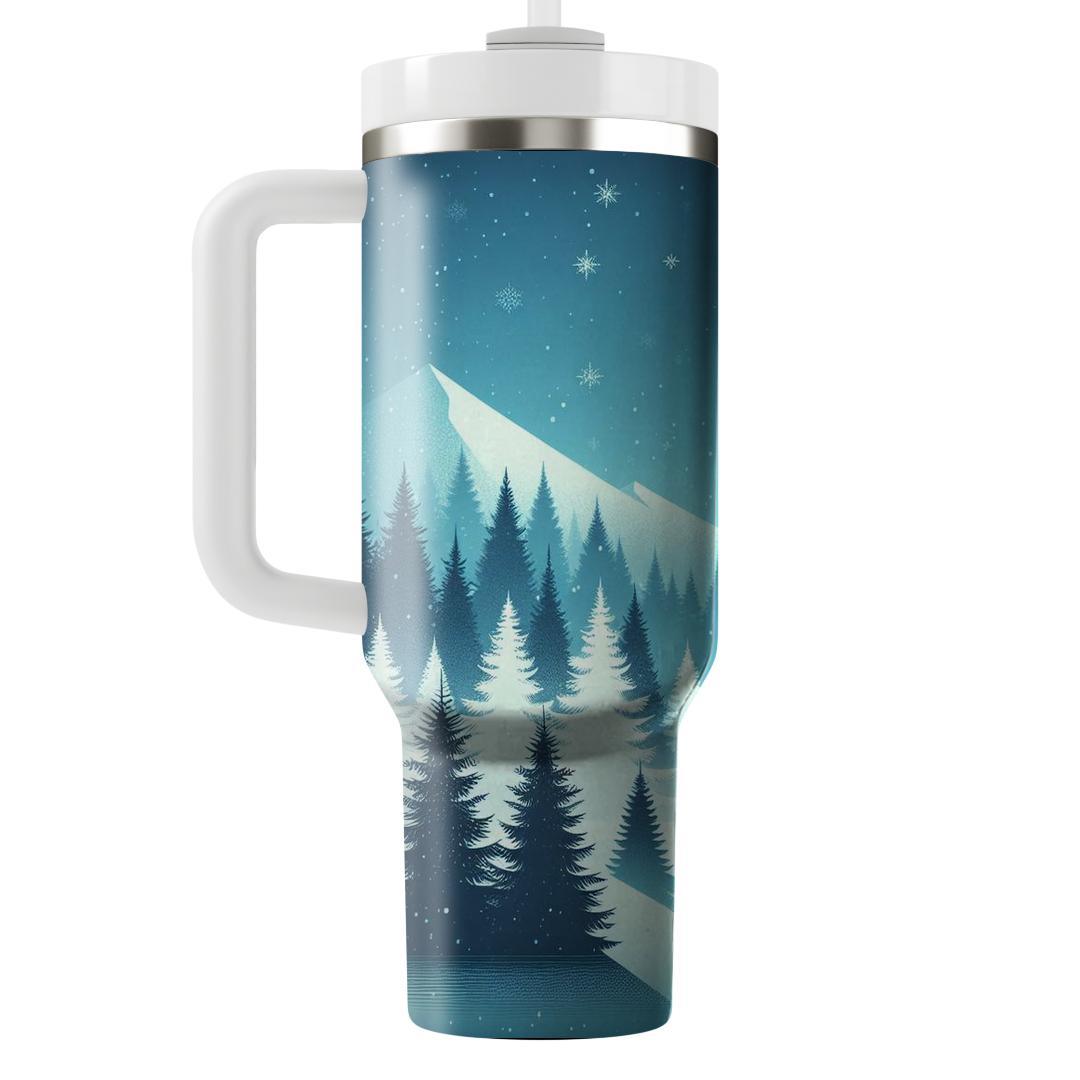 Frosty Fir  Tumblers For Gifts
