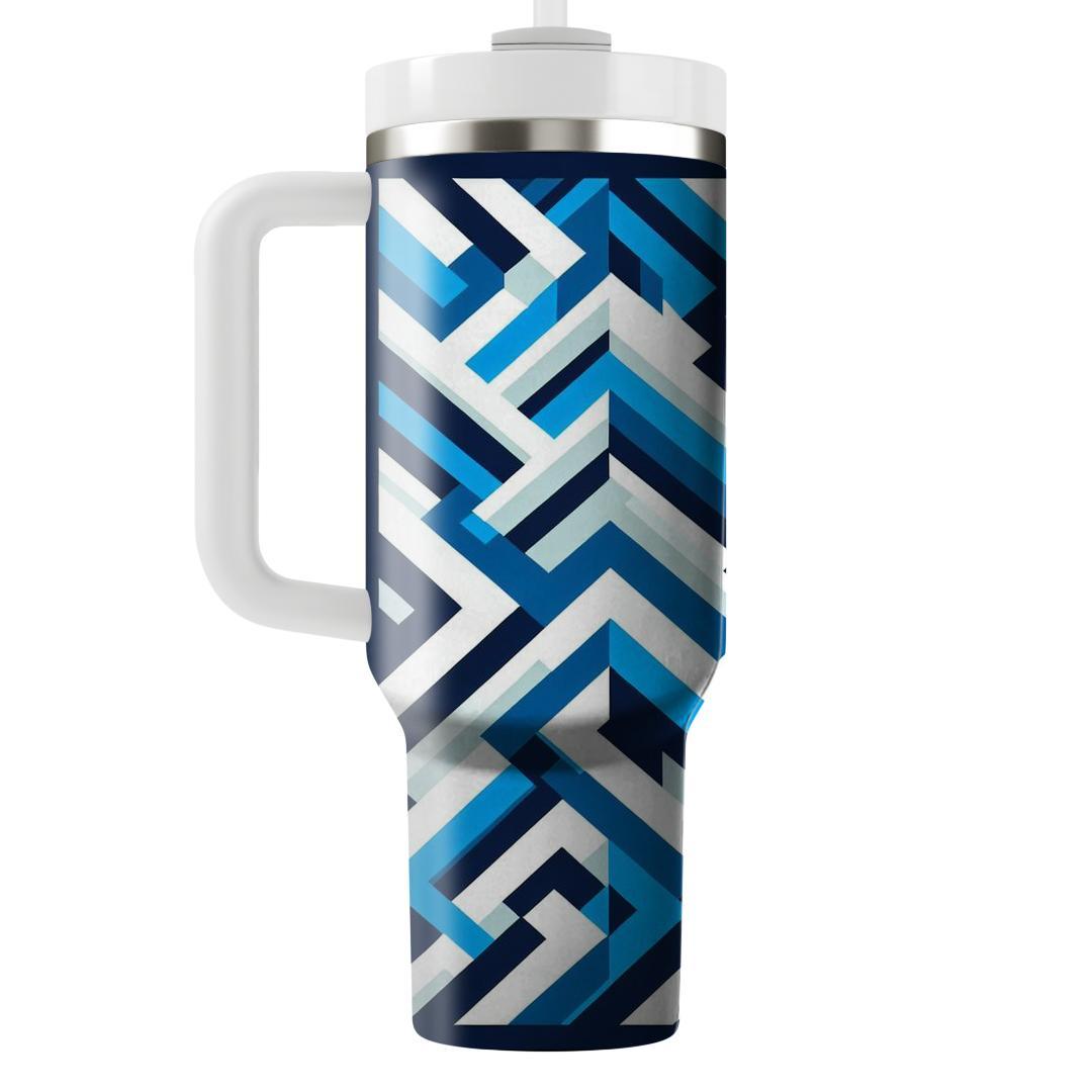 Classic Zigzag Pattern  Insulated Tumblers