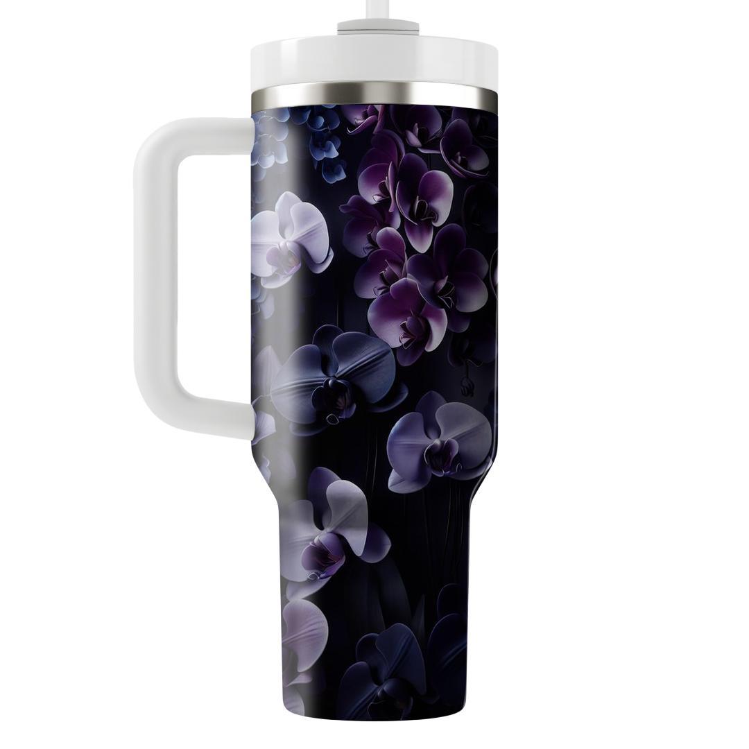 Twilight Orchid Garden  Unique Tumblers