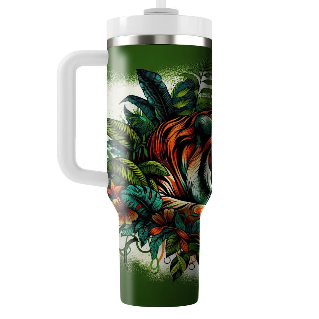 Regal Tiger Stalk  Tumblers With Lids