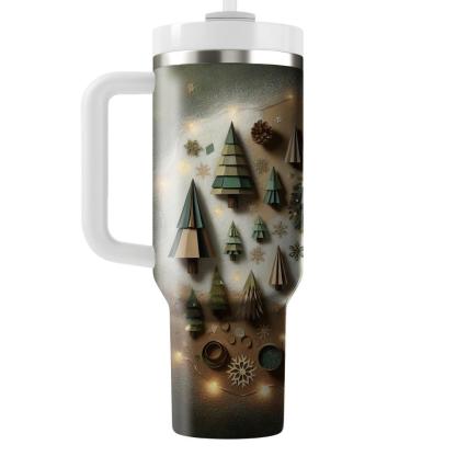 Eco Christmas - A Sustainable Yuletide  Tumbler Cups
