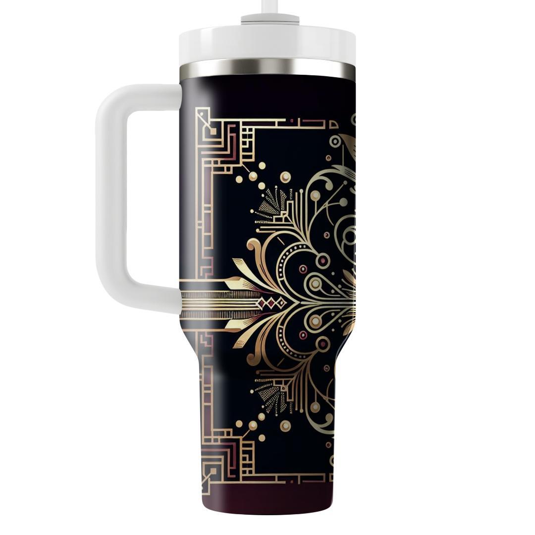 Golden Age Glam  Tumbler Cups