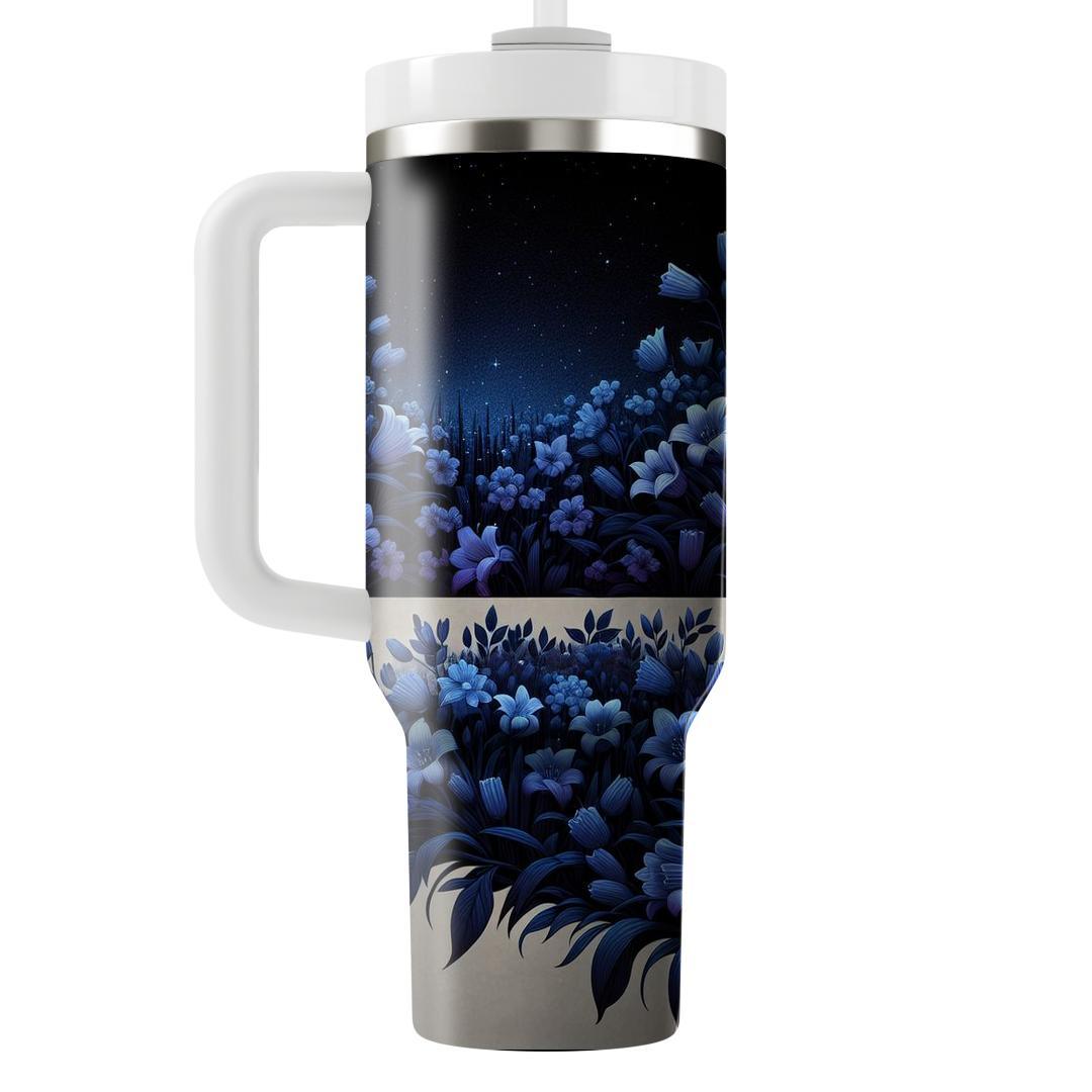 Midnight Bluebells  Unique Tumblers