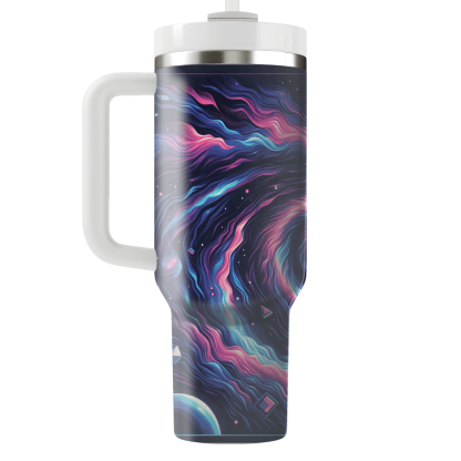 Cosmic Synthwave  Tumbler Cups