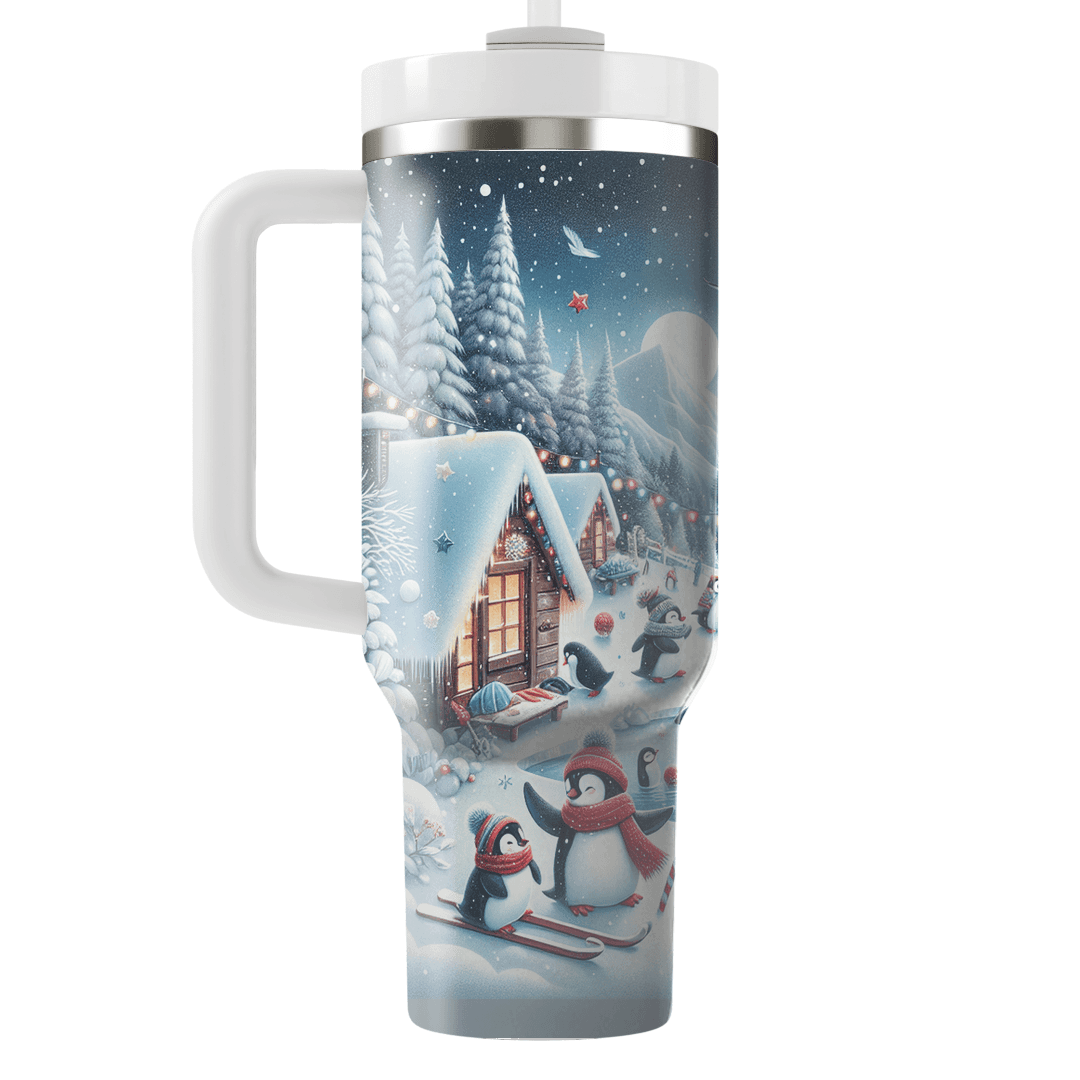 Wonders Of Winter - A Festive Wonderland  Travel Tumblers