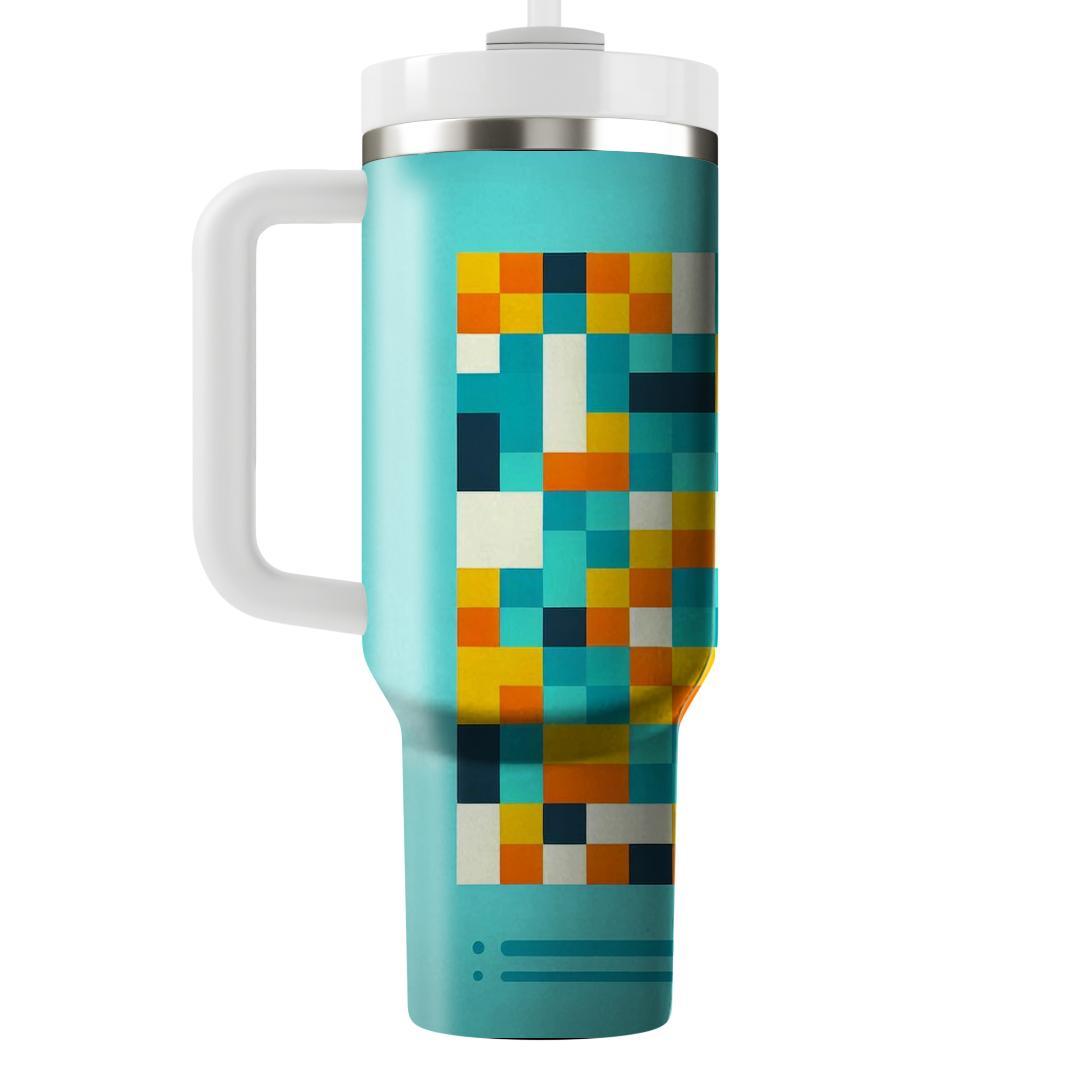 Funky Checkered Pattern  Custom Tumblers