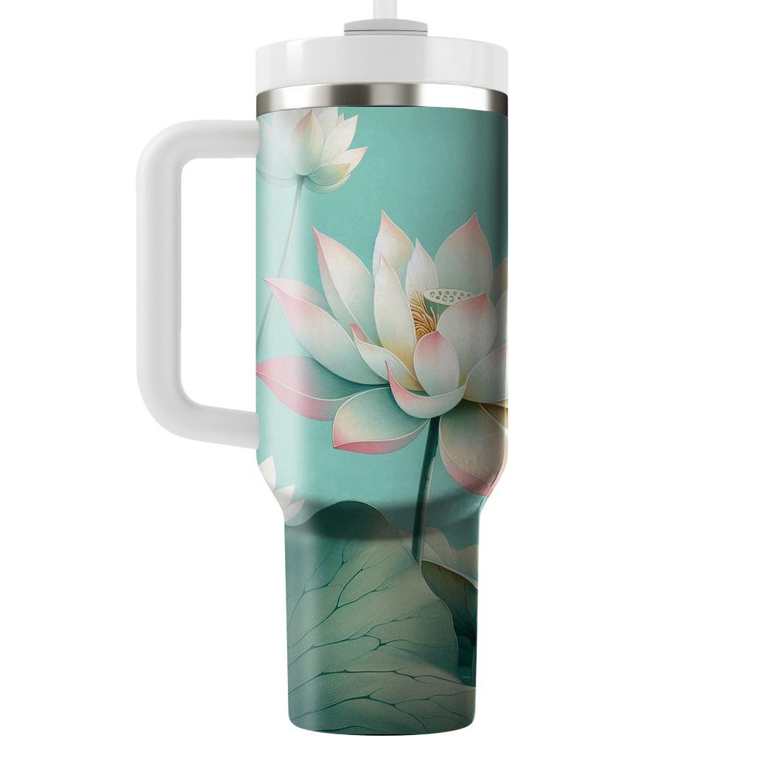 Enchanting Lotus Pond  Tumblers For Gifts