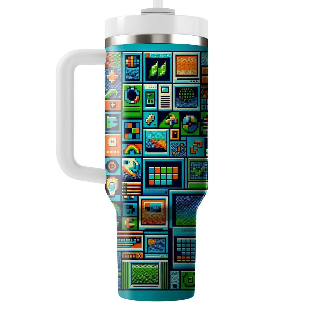 Retro Computer Dreams  Tumblers For Gifts