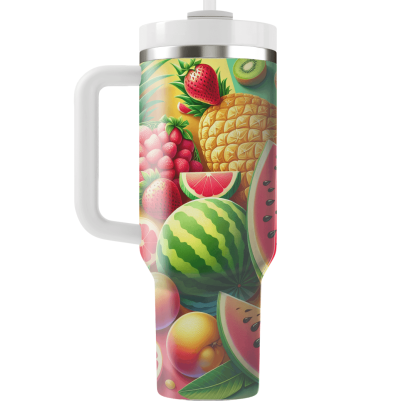 Summer Fruit Festival  Personalized Tumblers