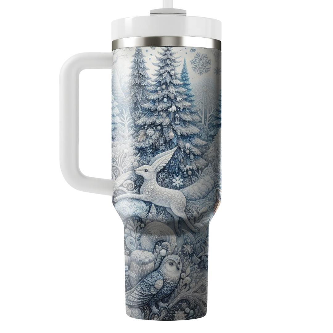 Winter Wonderland Fairytales  Travel Tumblers