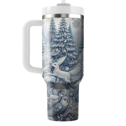 Winter Wonderland Fairytales  Travel Tumblers