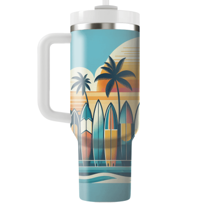 Retro Surf Culture Travel Tumblers