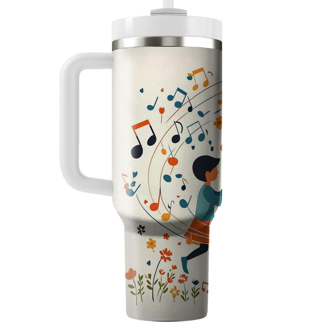 The Symphony Of Love: A Mother’s Melodic Influence Tumblers With Lids