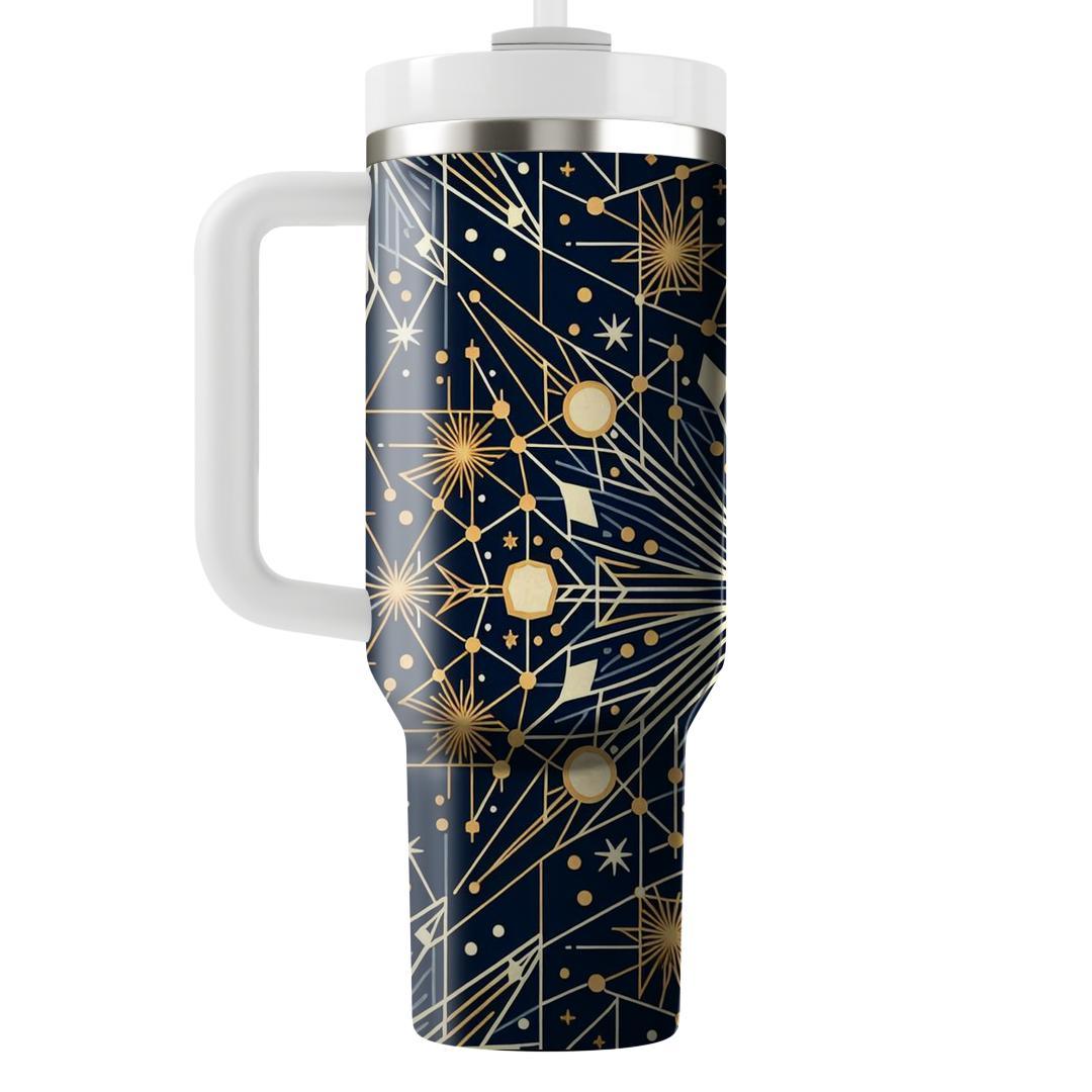 Geometric Star Trail  Tumblers For Gifts