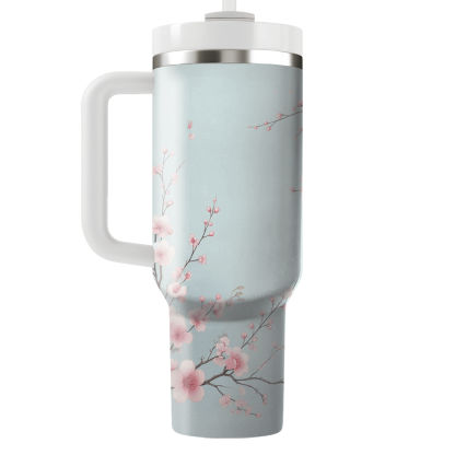 Cherry Blossom Delight  Tumblers With Lids
