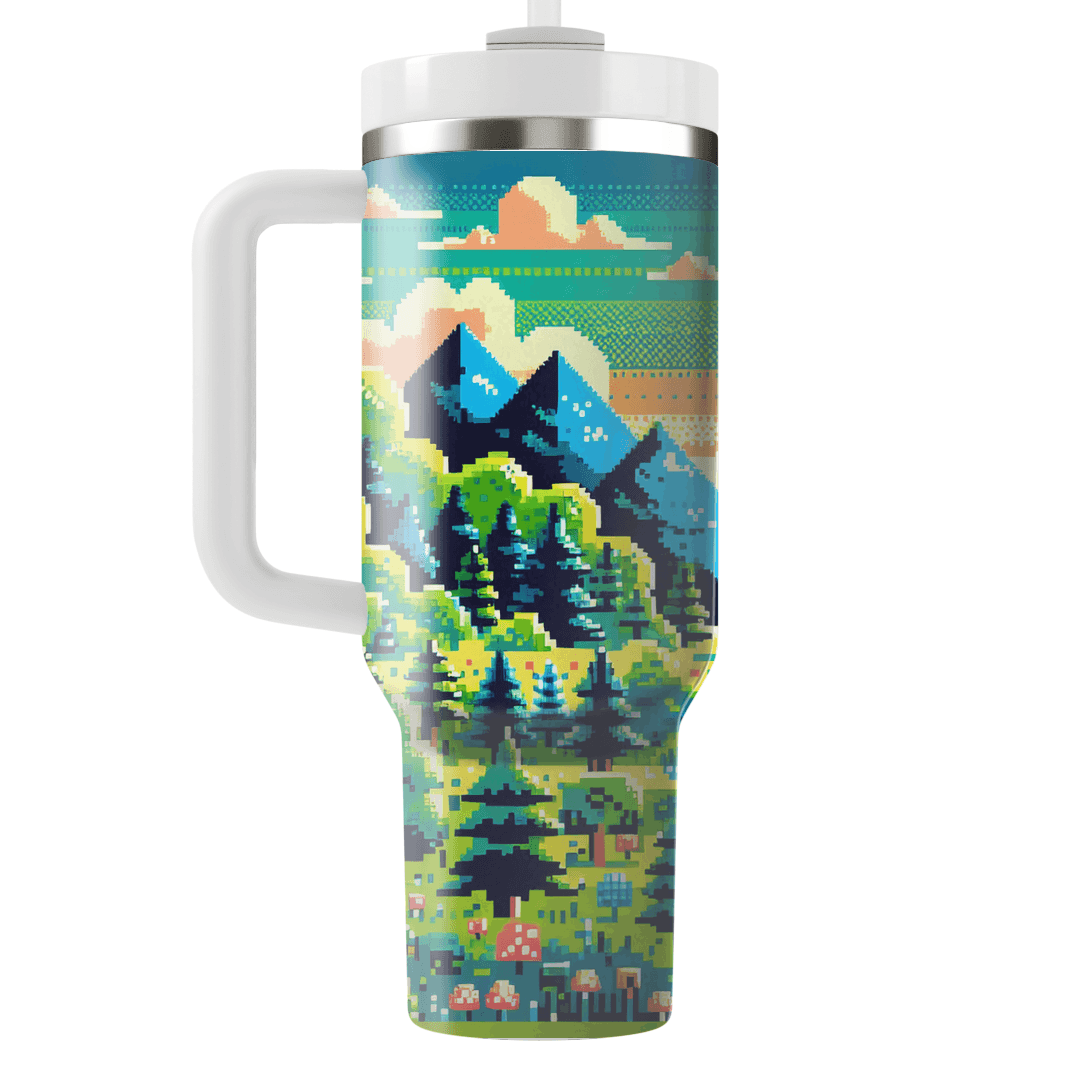 Pixel Art Adventure  Custom Tumblers
