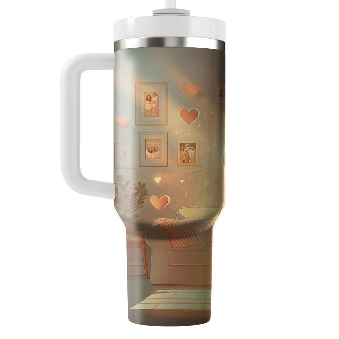 The Heartbeat Of Home: A Mother’s Love At Its Core Tumblers For Gifts