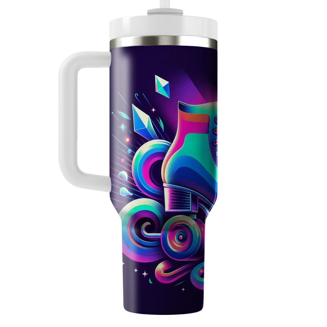 Roller Rink Rendezvous  Personalized Tumblers