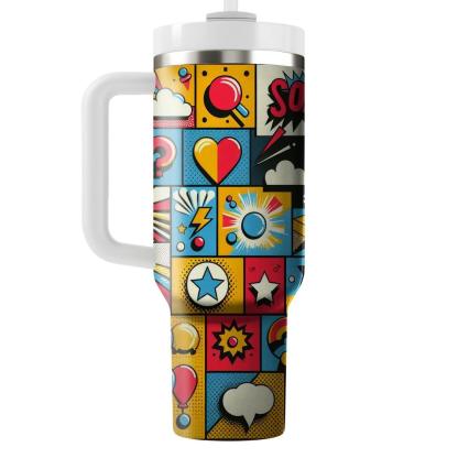 Classic Pop Art  Tumbler Cups