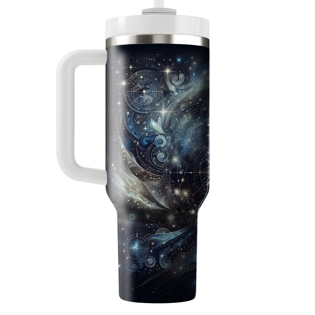 Cosmic Reverence - New Year’s Celestial  Tumblers With Lids