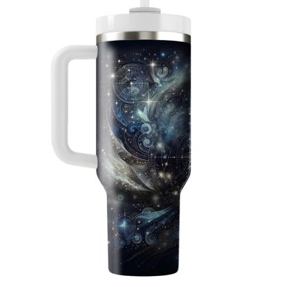 Cosmic Reverence - New Year’s Celestial  Tumblers With Lids