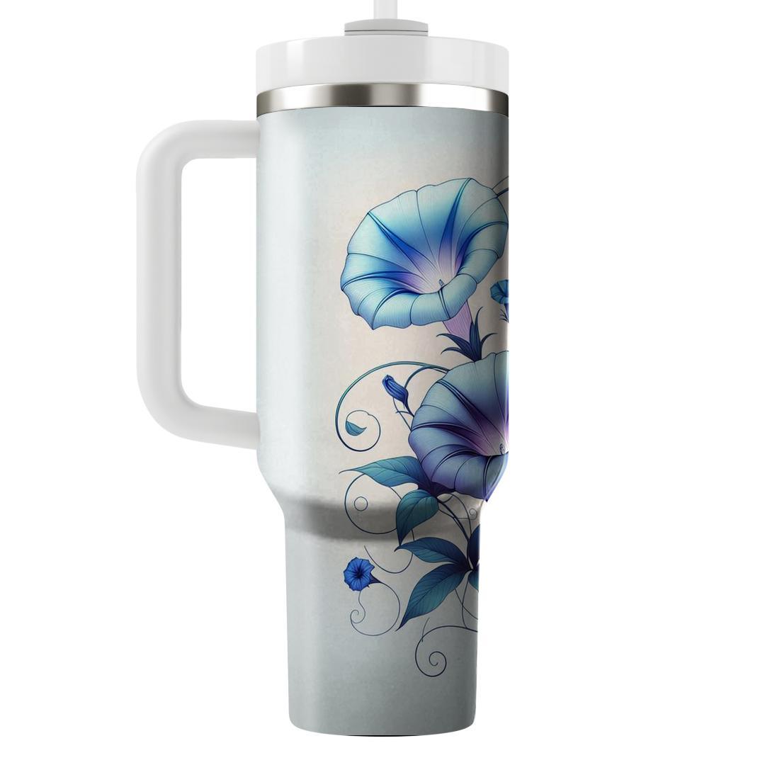 Morning Glory Melodies  Decorative Tumblers