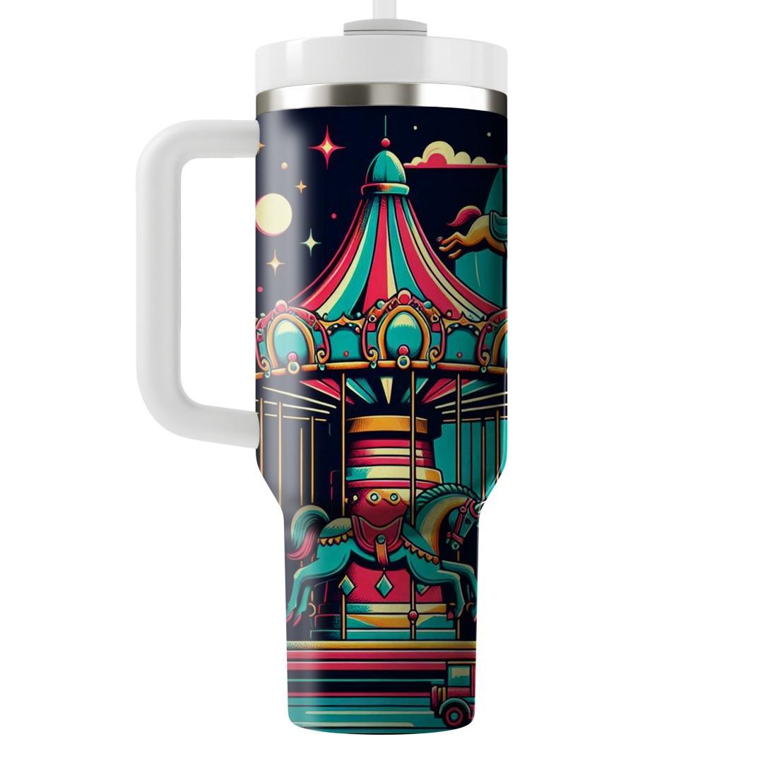 Retro Carnival  Tumblers With Lids