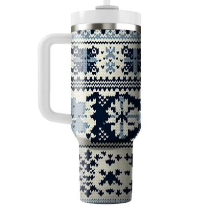 Nordic Knitted Charm  Tumblers For Gifts