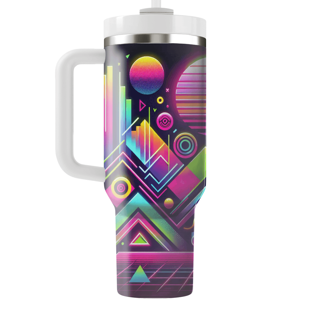 Neon Dreamscape  Tumbler Cups